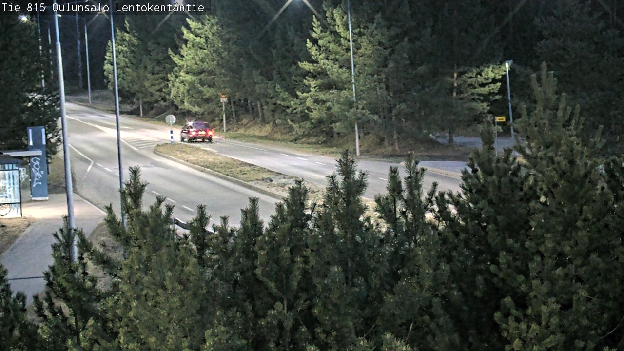 Weather Camera Image Road 816 Oulunsalo, Lentokentäntie, Oulu, Pohjois-Pohjanmaa