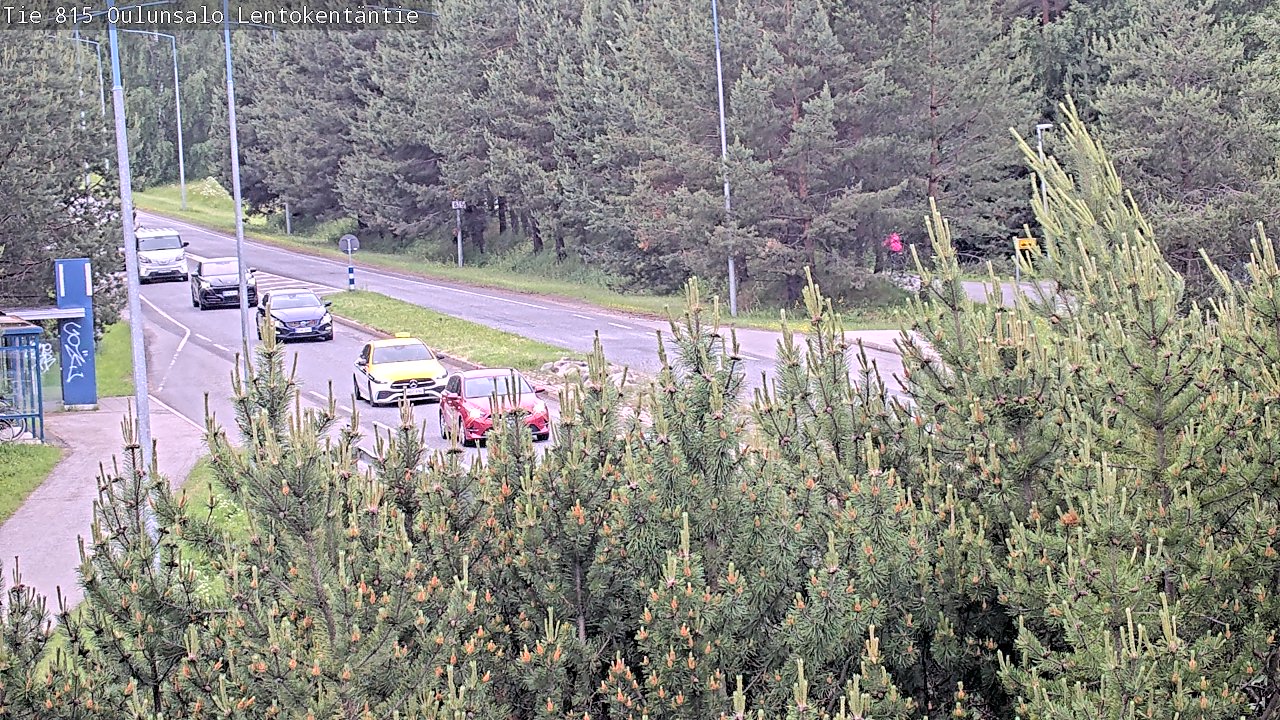 Kelikamerat Kuva Tie 816 Oulunsalo, Lentokentäntie, Oulu, Pohjois-Pohjanmaa