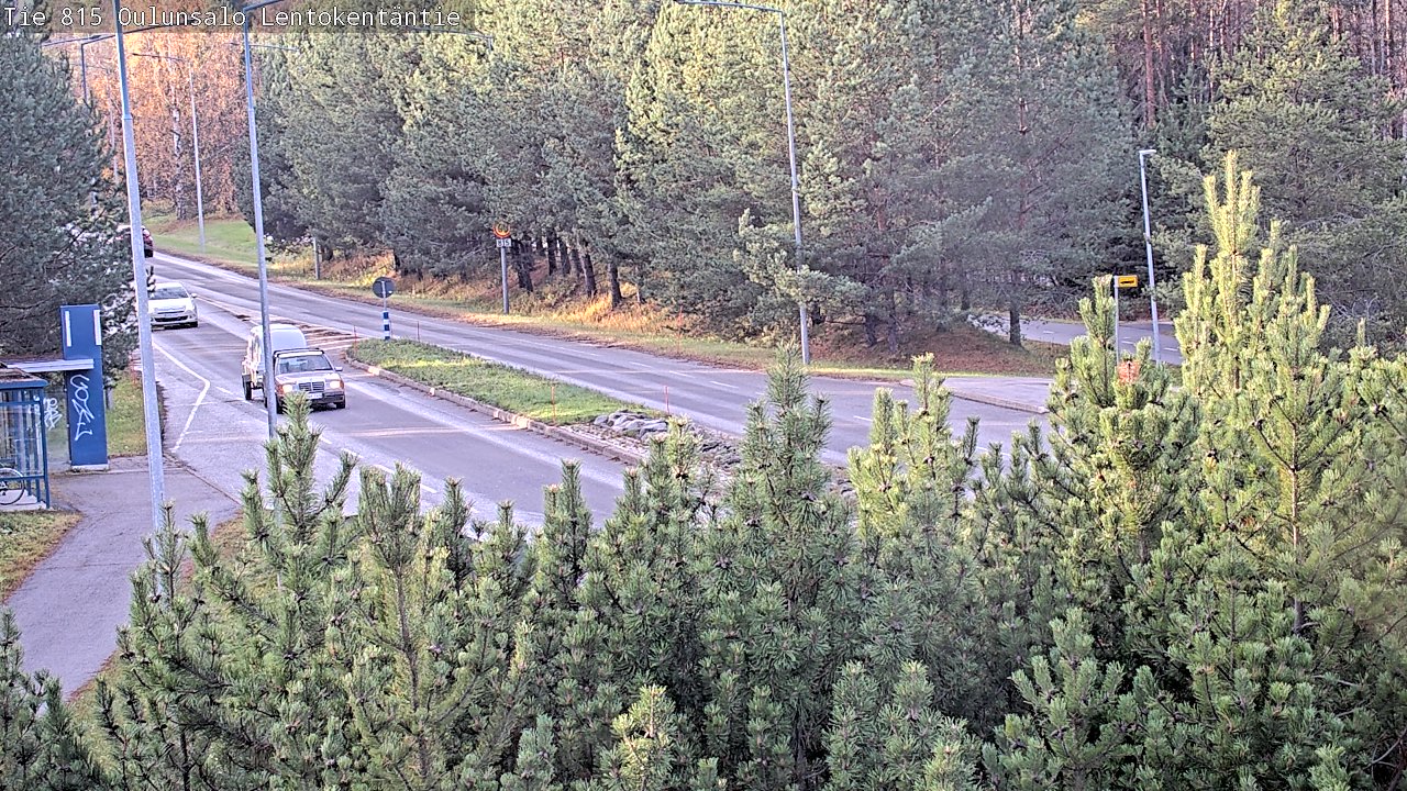 Kelikamerat Kuva Tie 816 Oulunsalo, Lentokentäntie, Oulu, Pohjois-Pohjanmaa