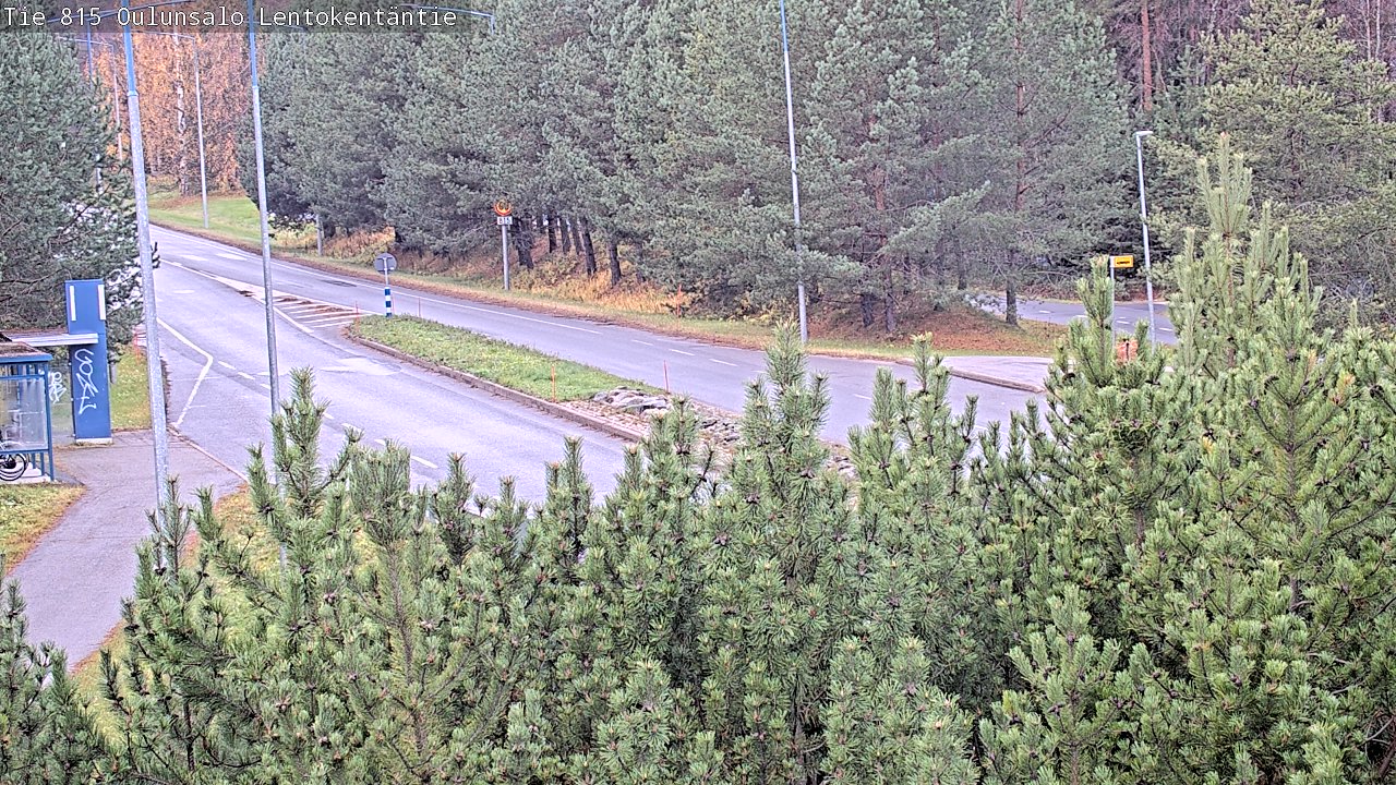 Kelikamerat Kuva Tie 816 Oulunsalo, Lentokentäntie, Oulu, Pohjois-Pohjanmaa