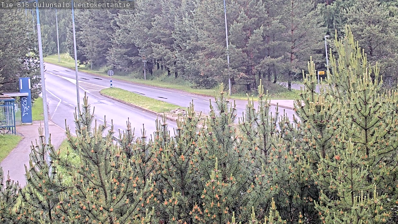 Kelikamerat Kuva Tie 816 Oulunsalo, Lentokentäntie, Oulu, Pohjois-Pohjanmaa
