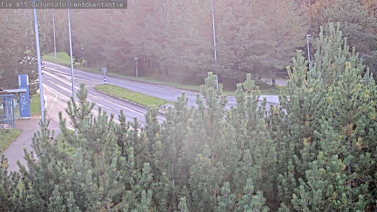 Kelikamerat Kuva Tie 816 Oulunsalo, Lentokentäntie, Oulu, Pohjois-Pohjanmaa