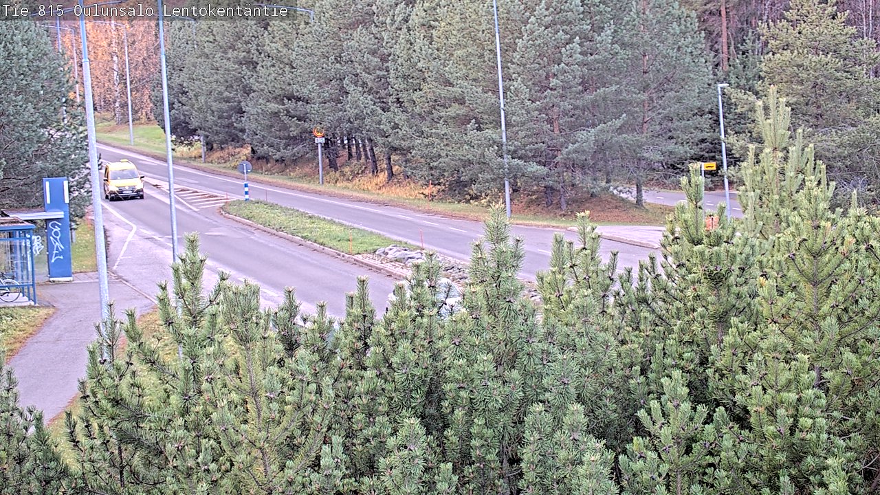 Kelikamerat Kuva Tie 816 Oulunsalo, Lentokentäntie, Oulu, Pohjois-Pohjanmaa