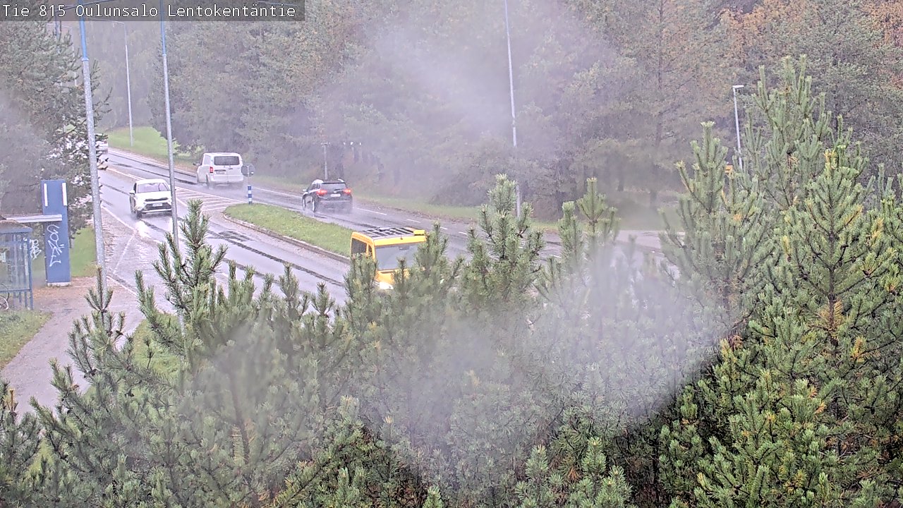 Weather Camera Image Road 816 Oulunsalo, Lentokentäntie, Oulu, Pohjois-Pohjanmaa