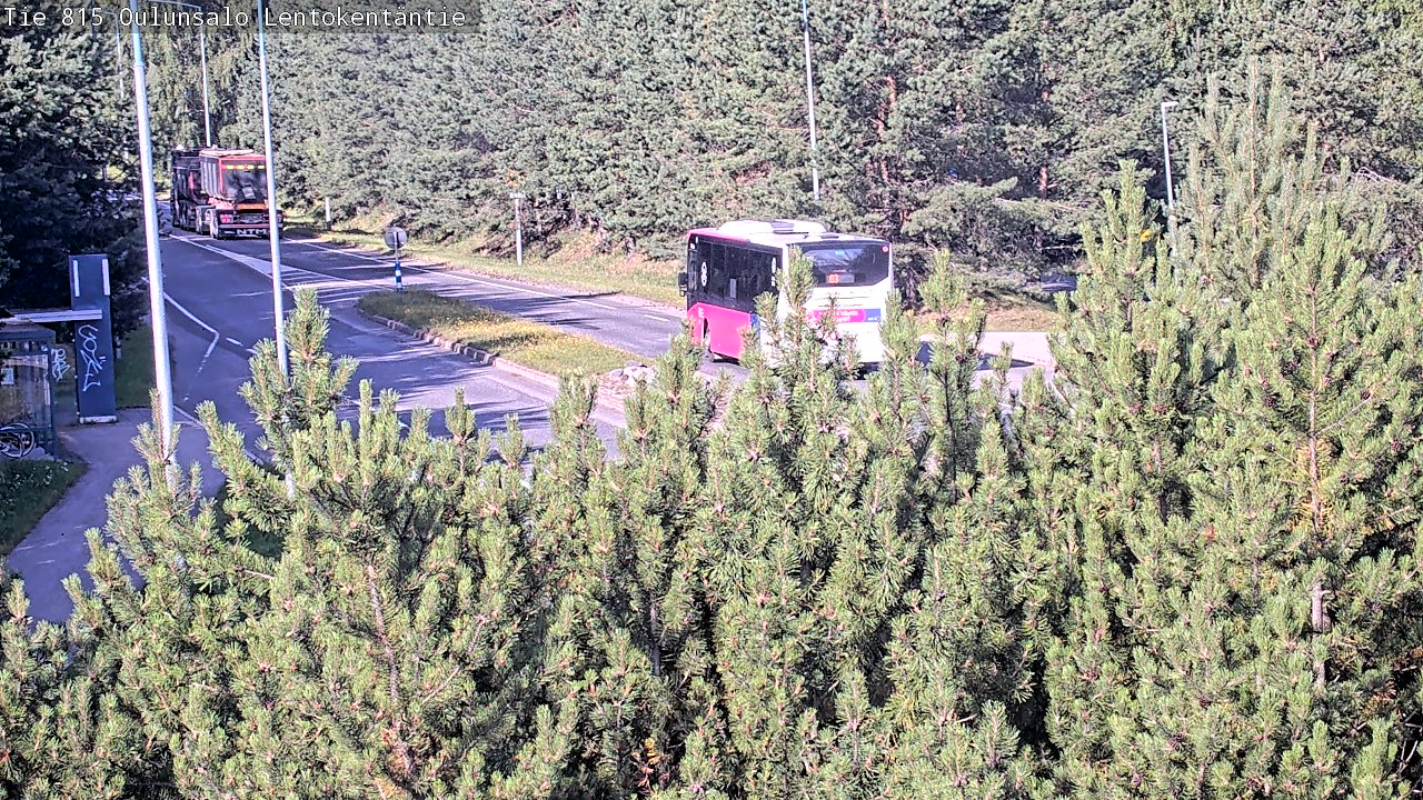 Kelikamerat Kuva Tie 816 Oulunsalo, Lentokentäntie, Oulu, Pohjois-Pohjanmaa