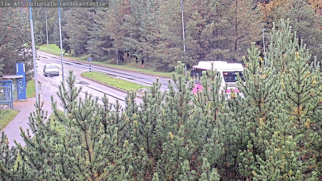 Weather Camera Image Road 816 Oulunsalo, Lentokentäntie, Oulu, Pohjois-Pohjanmaa