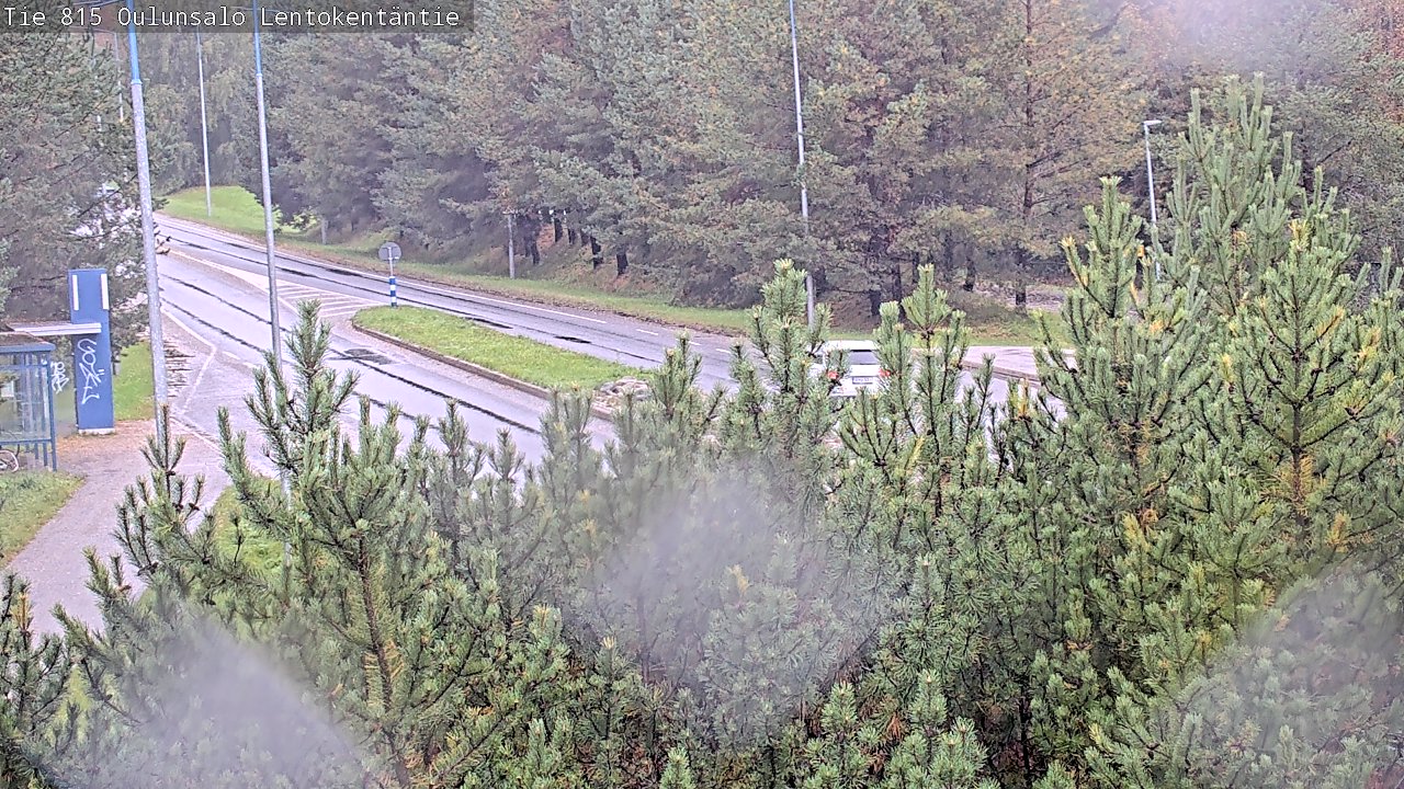 Weather Camera Image Road 816 Oulunsalo, Lentokentäntie, Oulu, Pohjois-Pohjanmaa