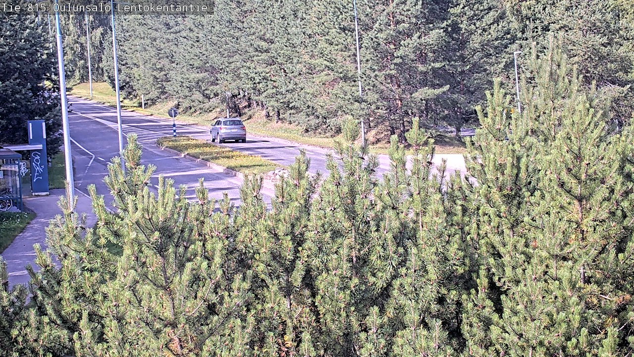 Kelikamerat Kuva Tie 816 Oulunsalo, Lentokentäntie, Oulu, Pohjois-Pohjanmaa