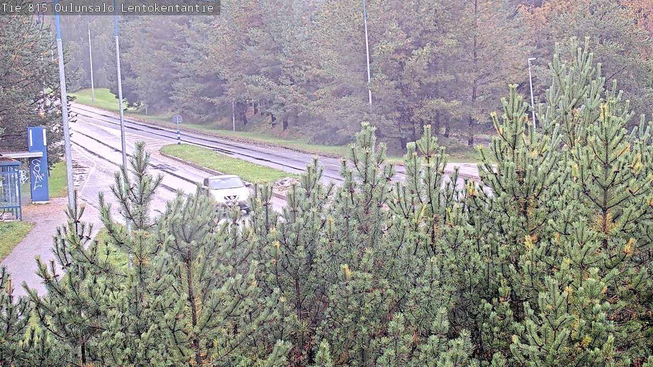 Weather Camera Image Road 816 Oulunsalo, Lentokentäntie, Oulu, Pohjois-Pohjanmaa