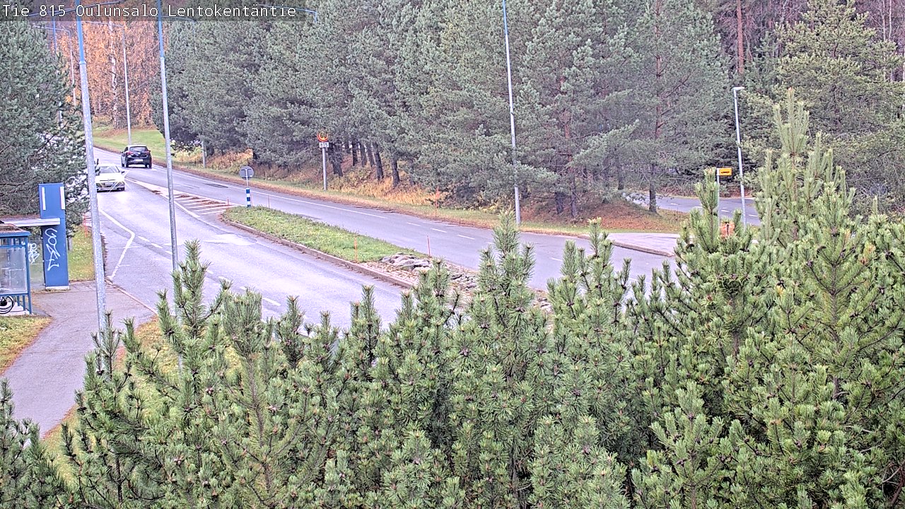 Kelikamerat Kuva Tie 816 Oulunsalo, Lentokentäntie, Oulu, Pohjois-Pohjanmaa