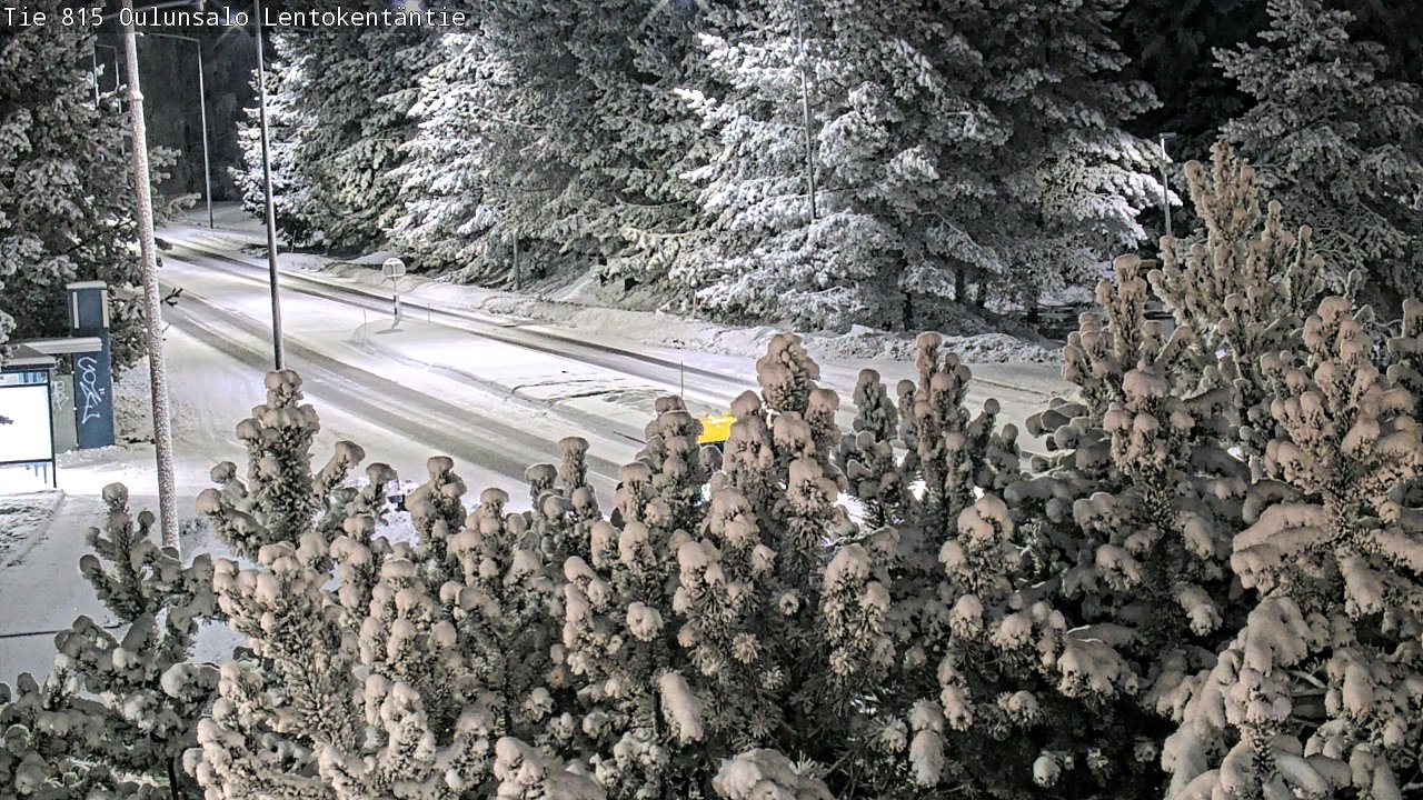 Kelikamerat Kuva Tie 816 Oulunsalo, Lentokentäntie, Oulu, Pohjois-Pohjanmaa