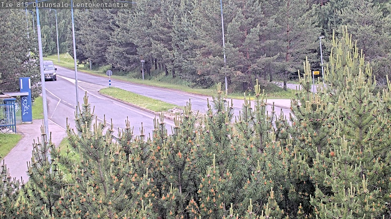 Kelikamerat Kuva Tie 816 Oulunsalo, Lentokentäntie, Oulu, Pohjois-Pohjanmaa