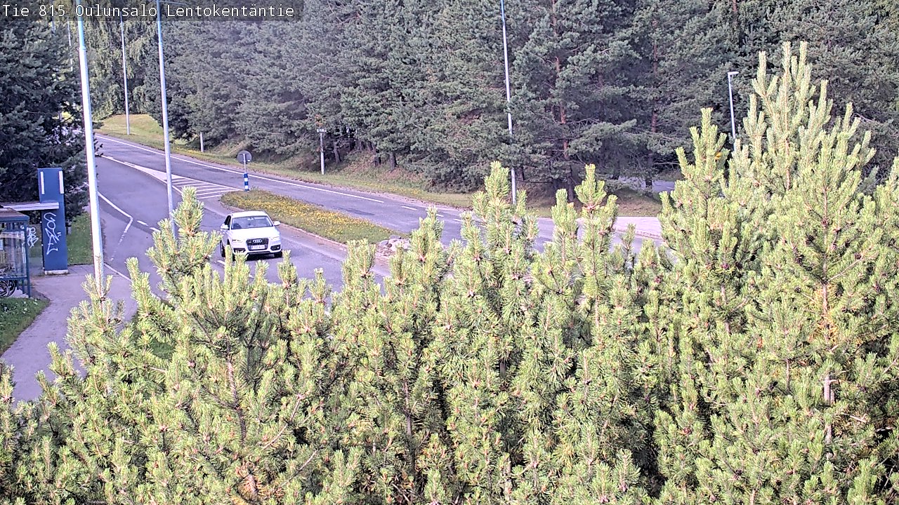Weather Camera Image Road 816 Oulunsalo, Lentokentäntie, Oulu, Pohjois-Pohjanmaa