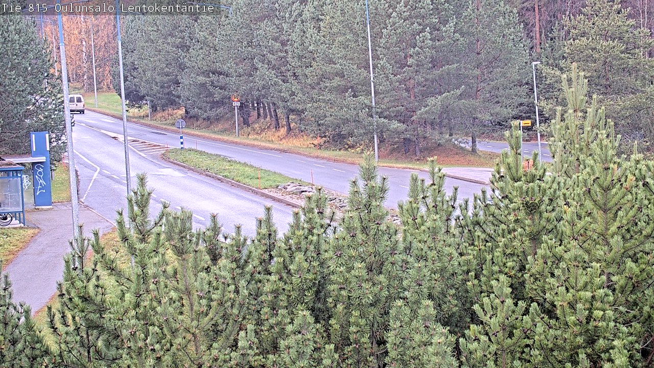 Kelikamerat Kuva Tie 816 Oulunsalo, Lentokentäntie, Oulu, Pohjois-Pohjanmaa