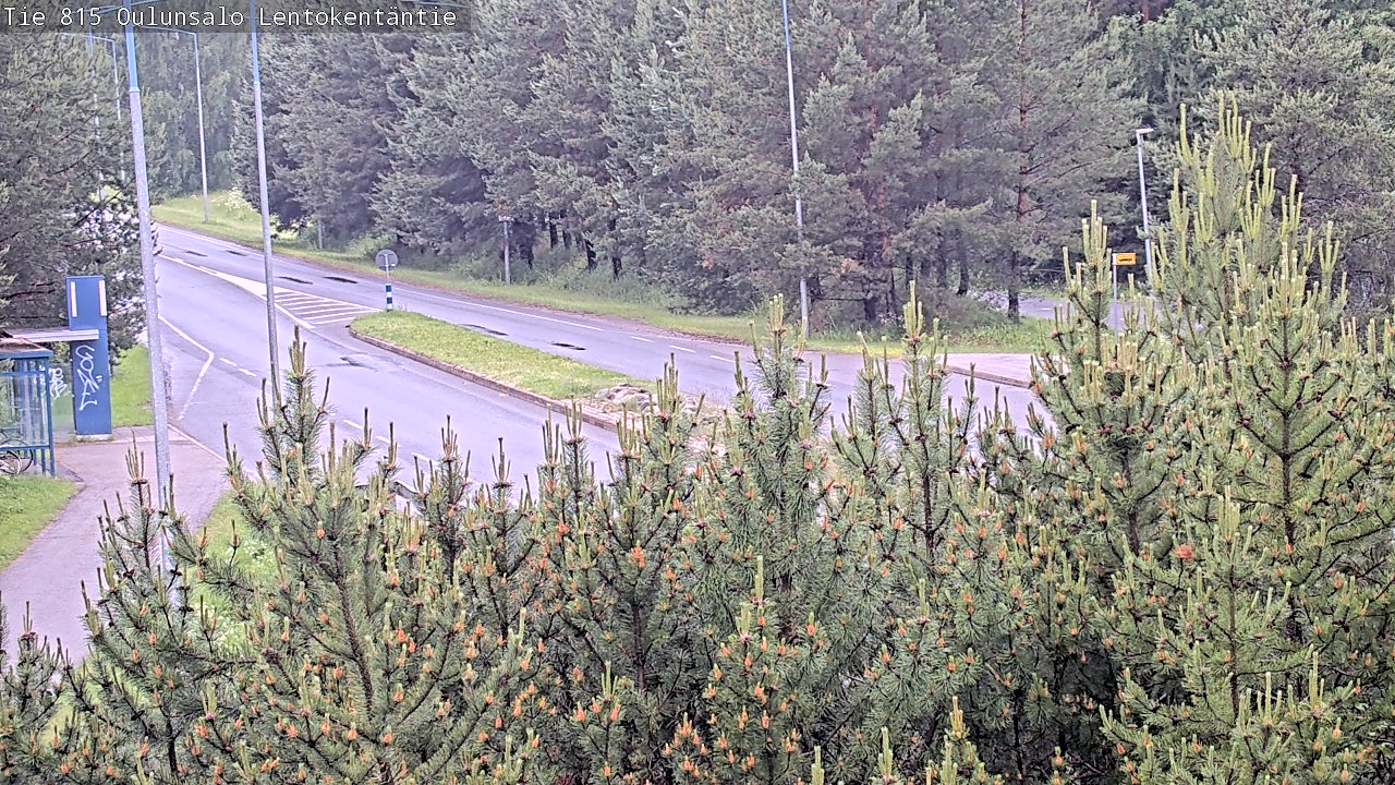 Kelikamerat Kuva Tie 816 Oulunsalo, Lentokentäntie, Oulu, Pohjois-Pohjanmaa