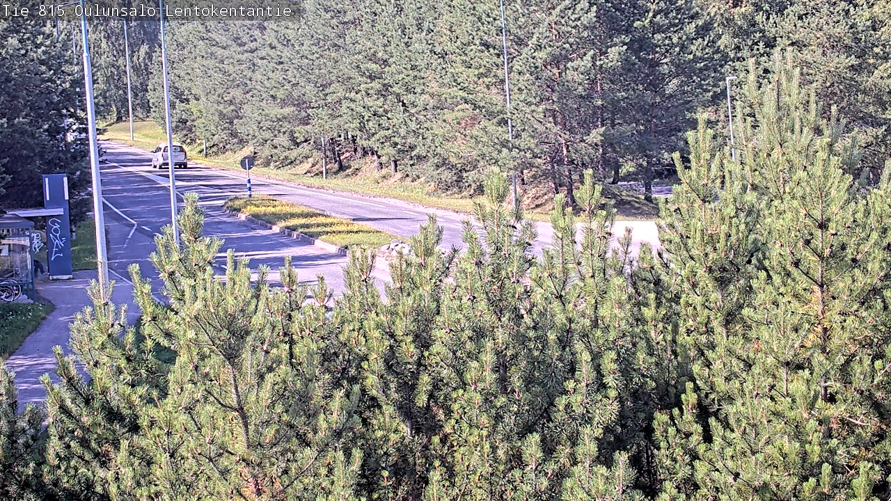 Kelikamerat Kuva Tie 816 Oulunsalo, Lentokentäntie, Oulu, Pohjois-Pohjanmaa