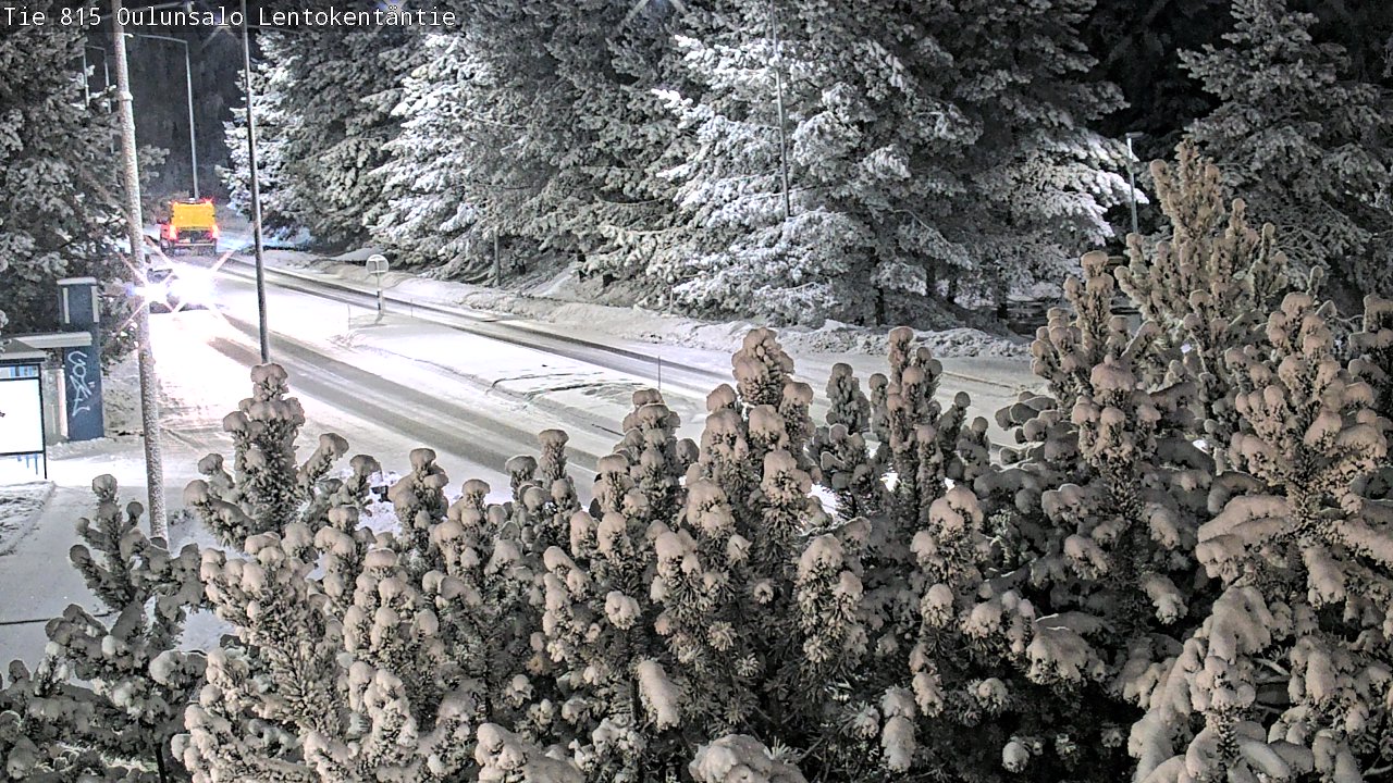 Kelikamerat Kuva Tie 816 Oulunsalo, Lentokentäntie, Oulu, Pohjois-Pohjanmaa