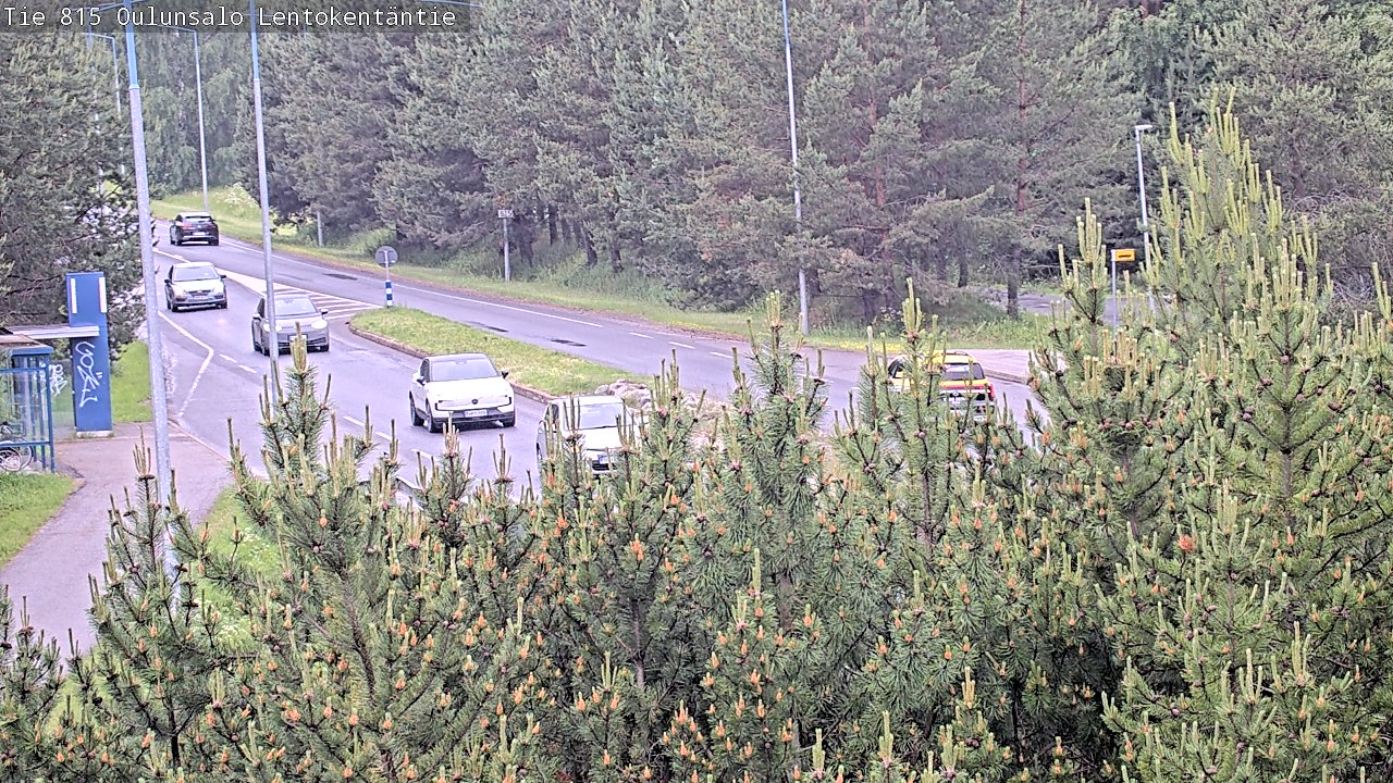 Kelikamerat Kuva Tie 816 Oulunsalo, Lentokentäntie, Oulu, Pohjois-Pohjanmaa
