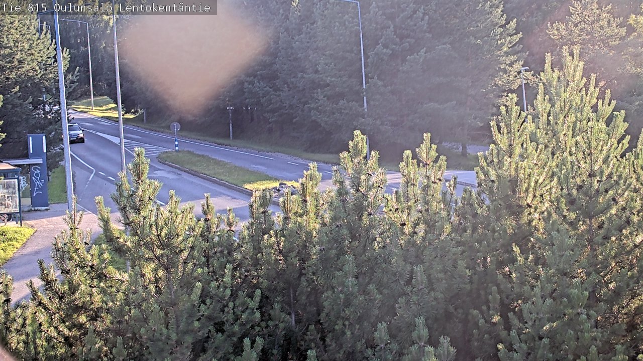Kelikamerat Kuva Tie 816 Oulunsalo, Lentokentäntie, Oulu, Pohjois-Pohjanmaa