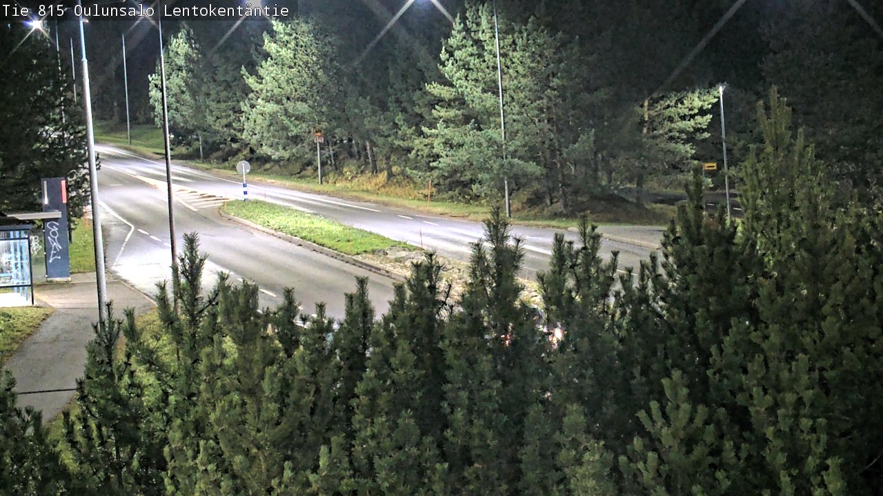 Kelikamerat Kuva Tie 816 Oulunsalo, Lentokentäntie, Oulu, Pohjois-Pohjanmaa