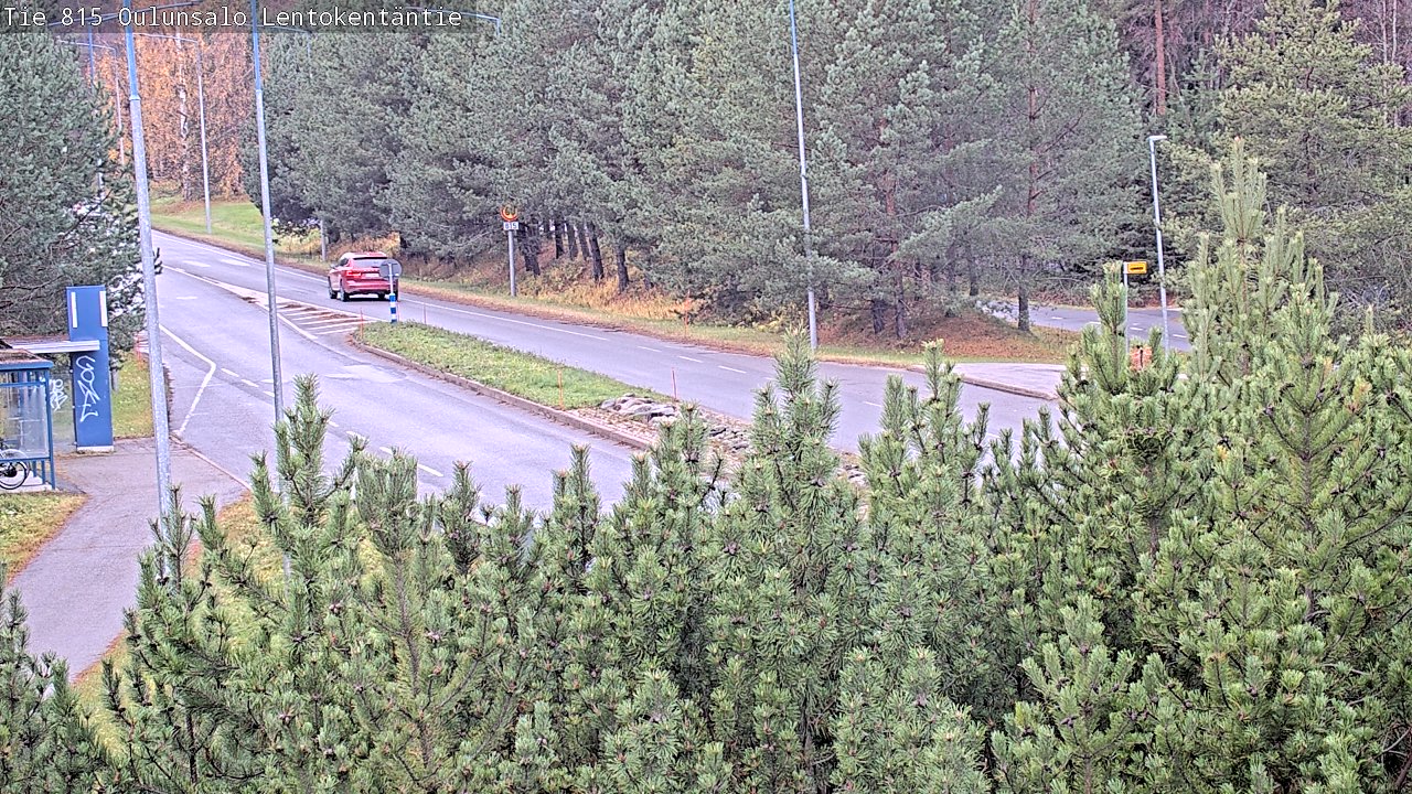 Kelikamerat Kuva Tie 816 Oulunsalo, Lentokentäntie, Oulu, Pohjois-Pohjanmaa