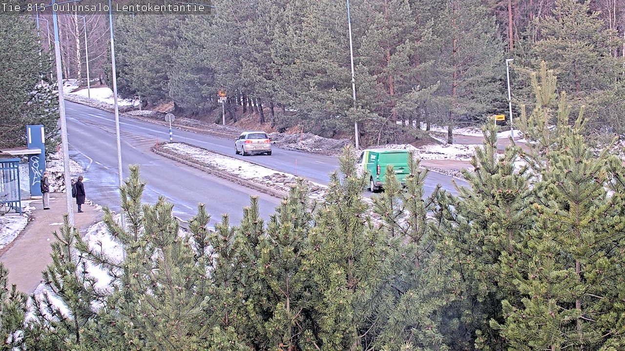 Kelikamerat Kuva Tie 816 Oulunsalo, Lentokentäntie, Oulu, Pohjois-Pohjanmaa