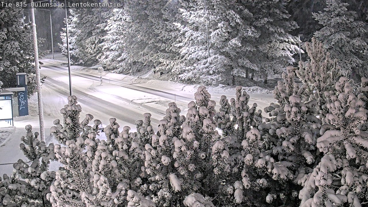 Kelikamerat Kuva Tie 816 Oulunsalo, Lentokentäntie, Oulu, Pohjois-Pohjanmaa