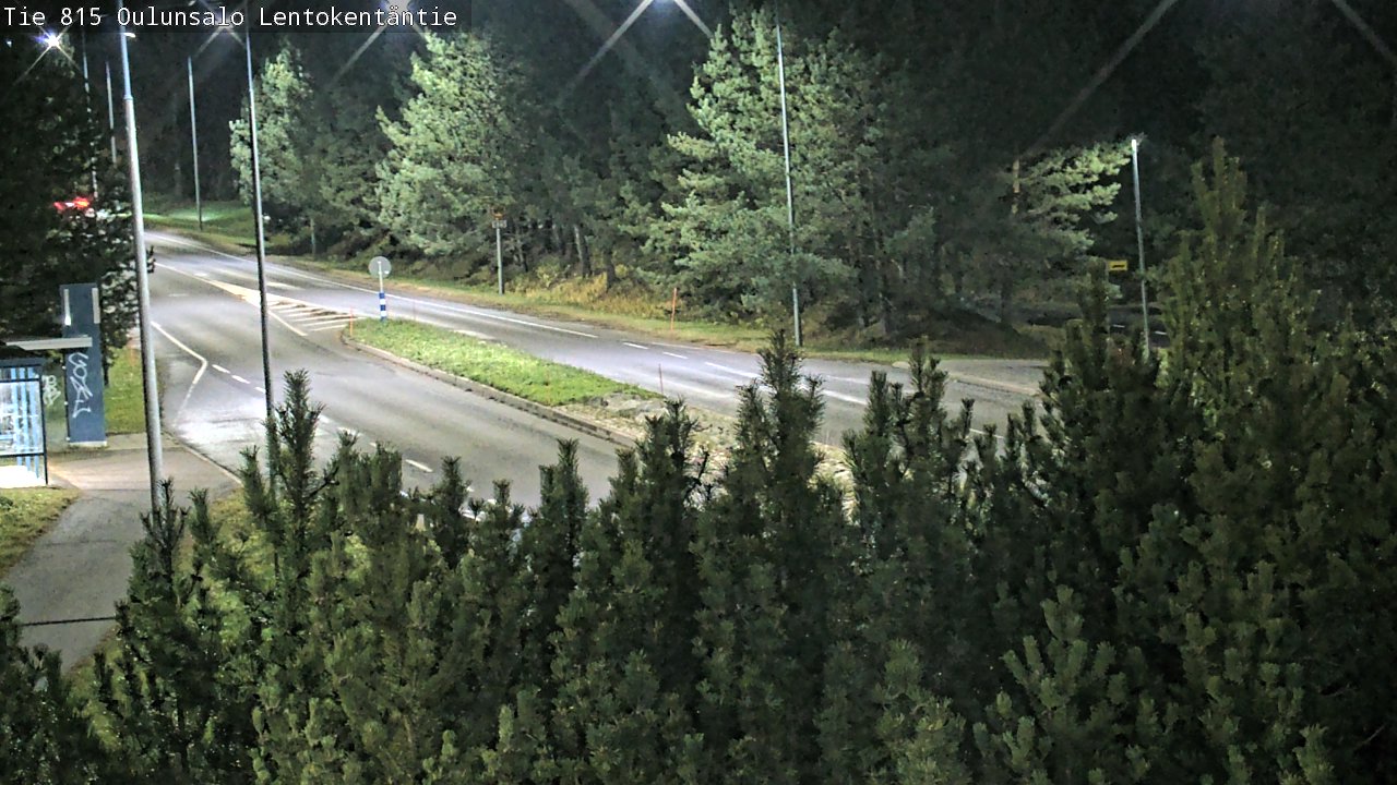 Kelikamerat Kuva Tie 816 Oulunsalo, Lentokentäntie, Oulu, Pohjois-Pohjanmaa