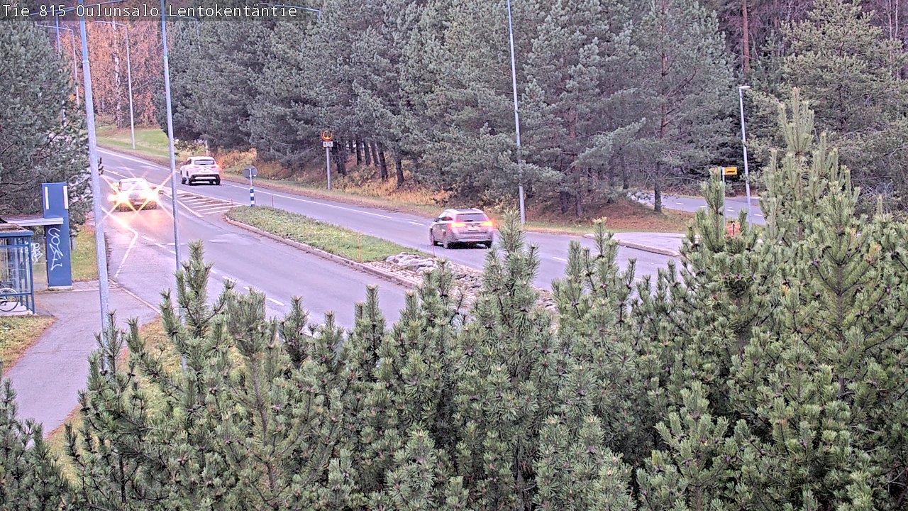 Kelikamerat Kuva Tie 816 Oulunsalo, Lentokentäntie, Oulu, Pohjois-Pohjanmaa