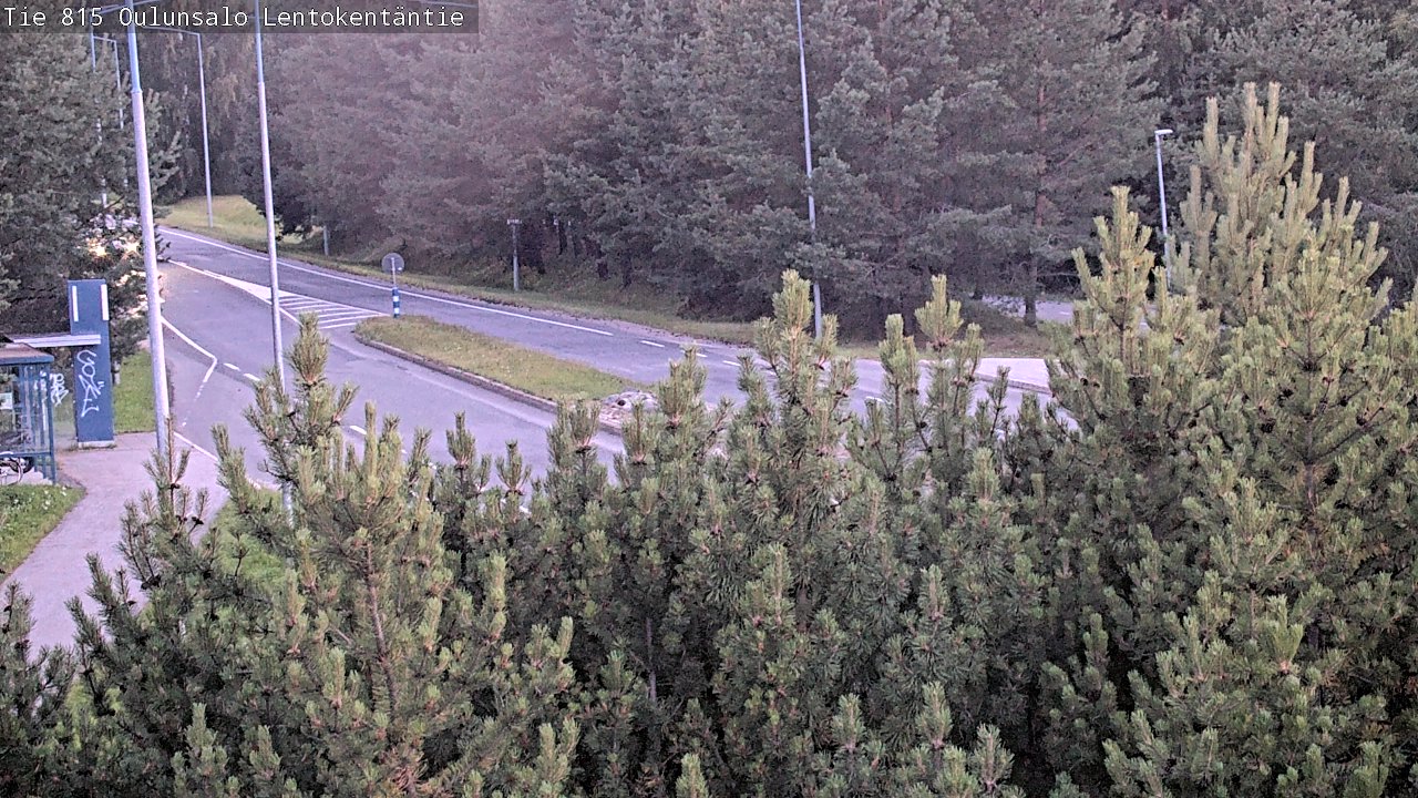 Kelikamerat Kuva Tie 816 Oulunsalo, Lentokentäntie, Oulu, Pohjois-Pohjanmaa