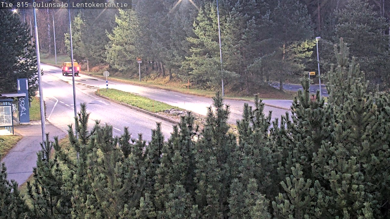 Kelikamerat Kuva Tie 816 Oulunsalo, Lentokentäntie, Oulu, Pohjois-Pohjanmaa