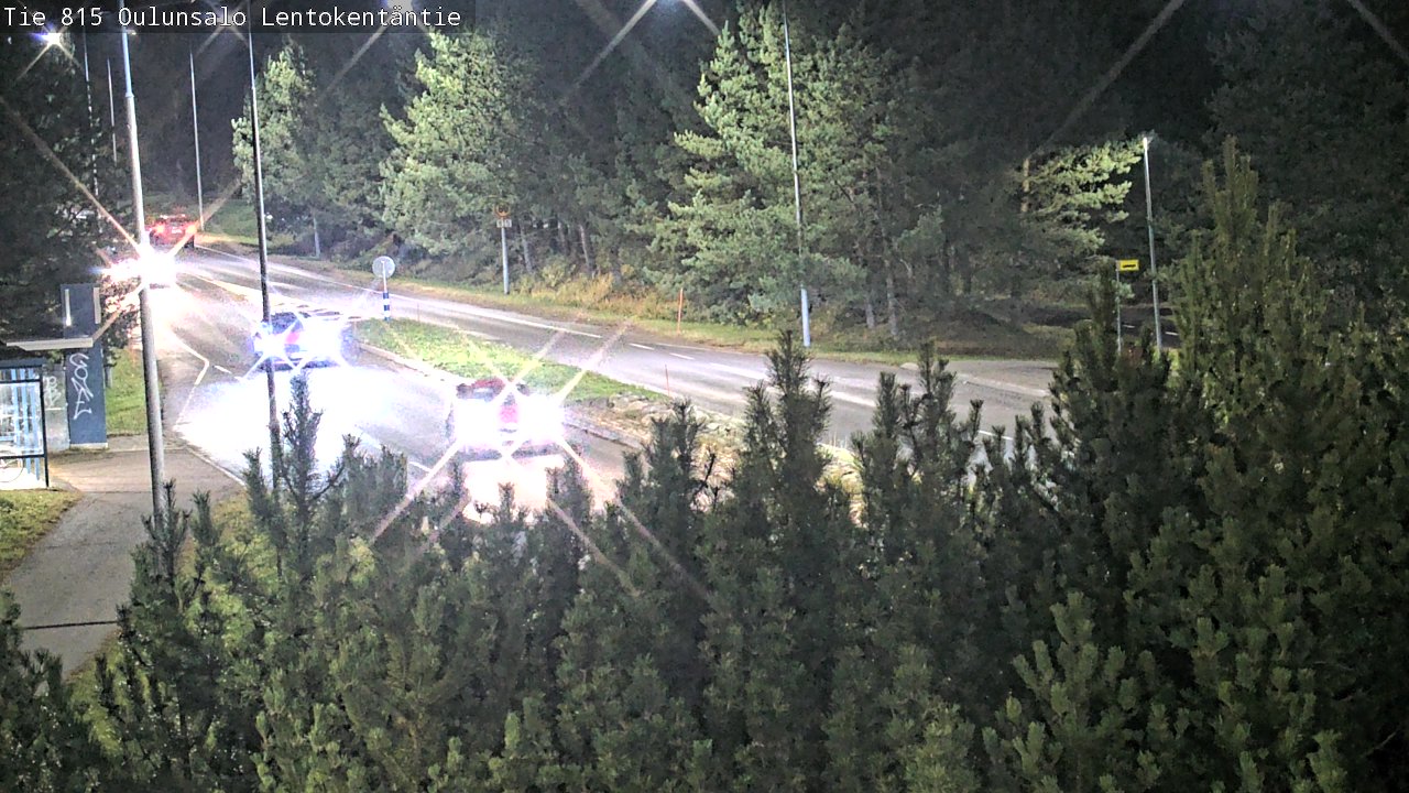 Kelikamerat Kuva Tie 816 Oulunsalo, Lentokentäntie, Oulu, Pohjois-Pohjanmaa