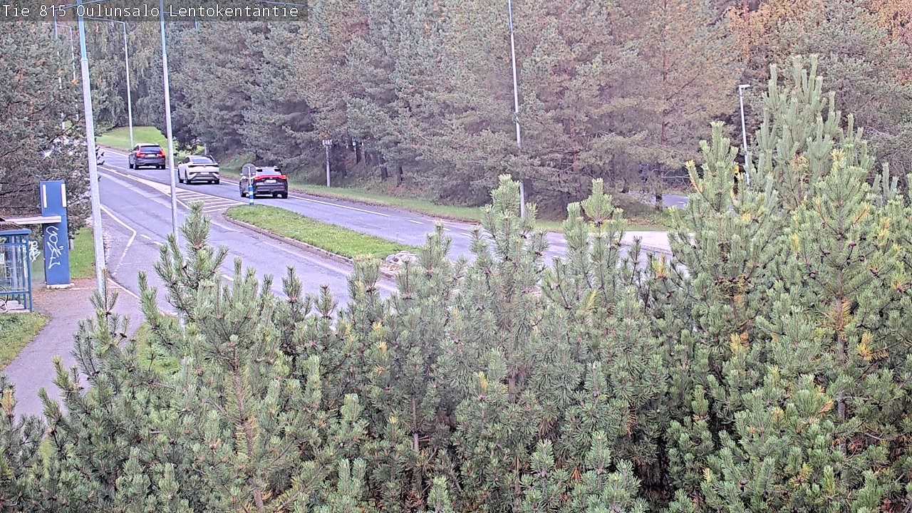 Kelikamerat Kuva Tie 816 Oulunsalo, Lentokentäntie, Oulu, Pohjois-Pohjanmaa