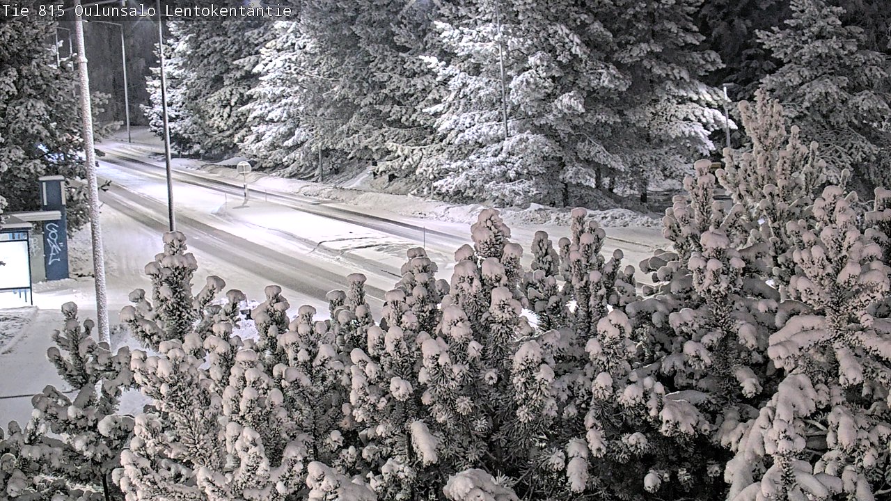 Kelikamerat Kuva Tie 816 Oulunsalo, Lentokentäntie, Oulu, Pohjois-Pohjanmaa