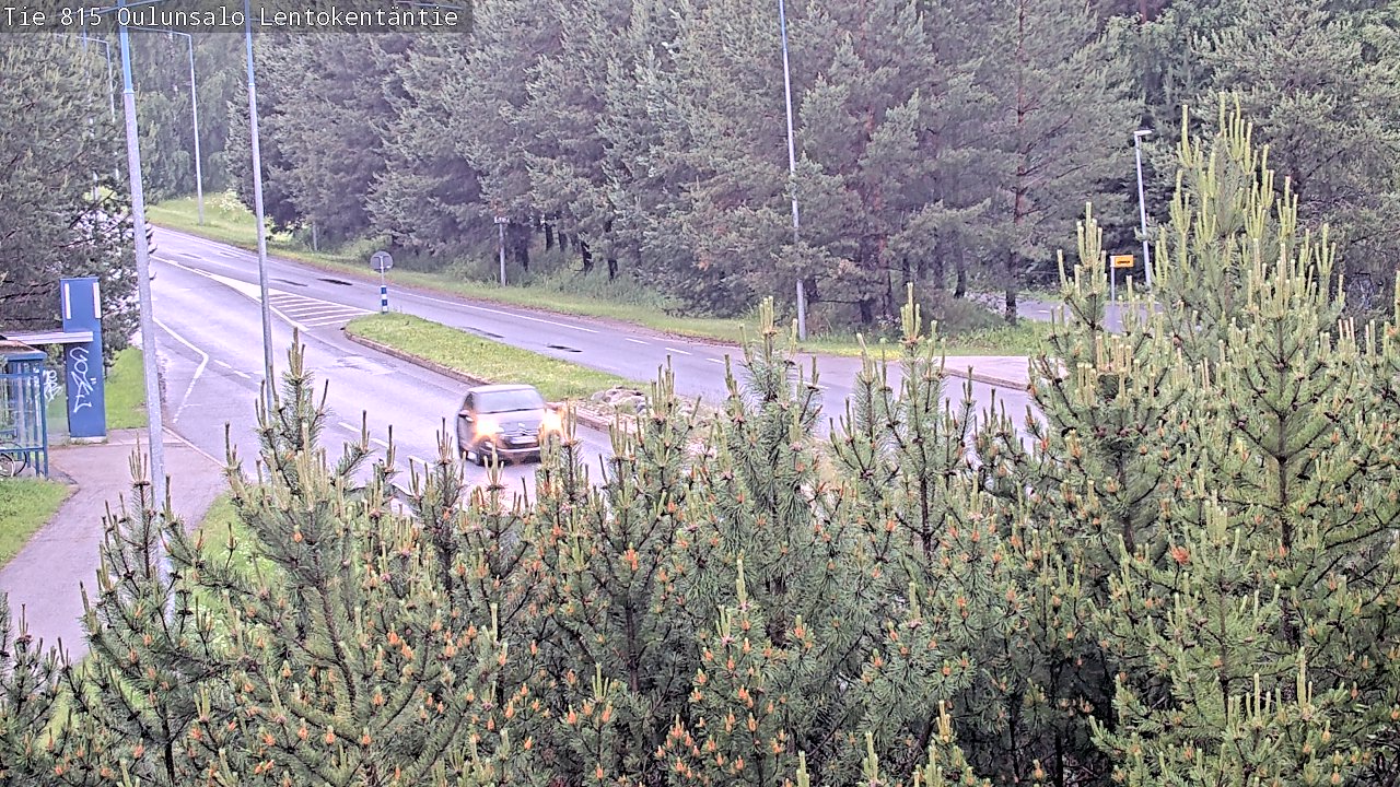 Kelikamerat Kuva Tie 816 Oulunsalo, Lentokentäntie, Oulu, Pohjois-Pohjanmaa