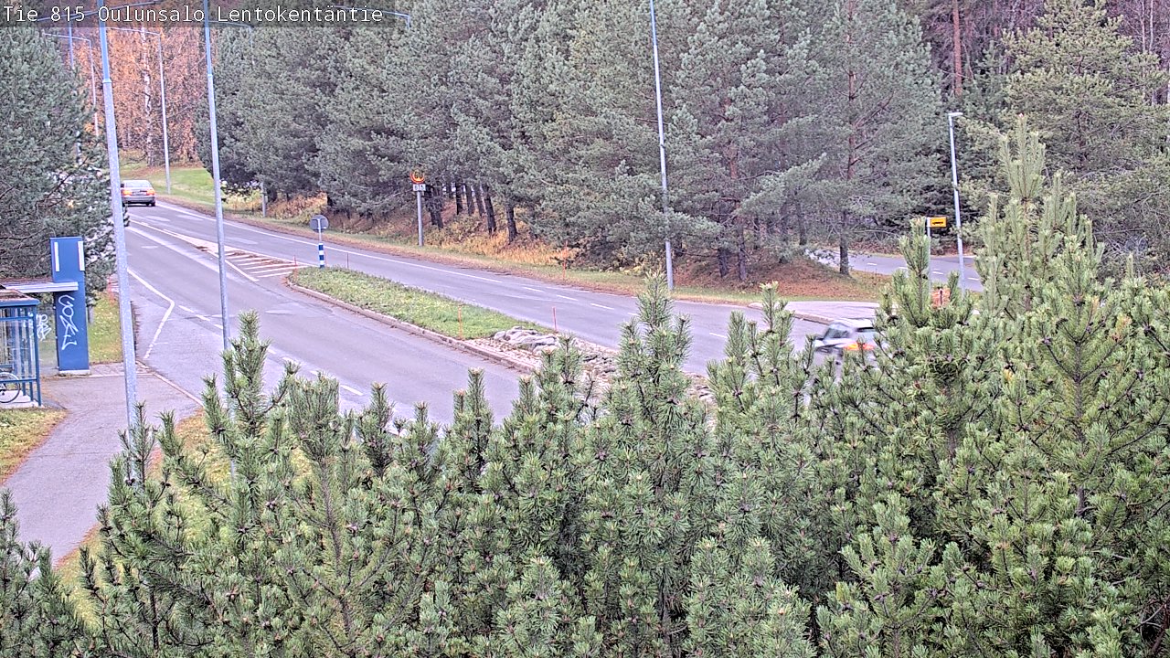 Kelikamerat Kuva Tie 816 Oulunsalo, Lentokentäntie, Oulu, Pohjois-Pohjanmaa