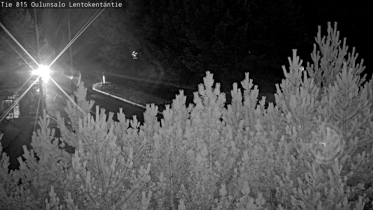 Kelikamerat Kuva Tie 816 Oulunsalo, Lentokentäntie, Oulu, Pohjois-Pohjanmaa