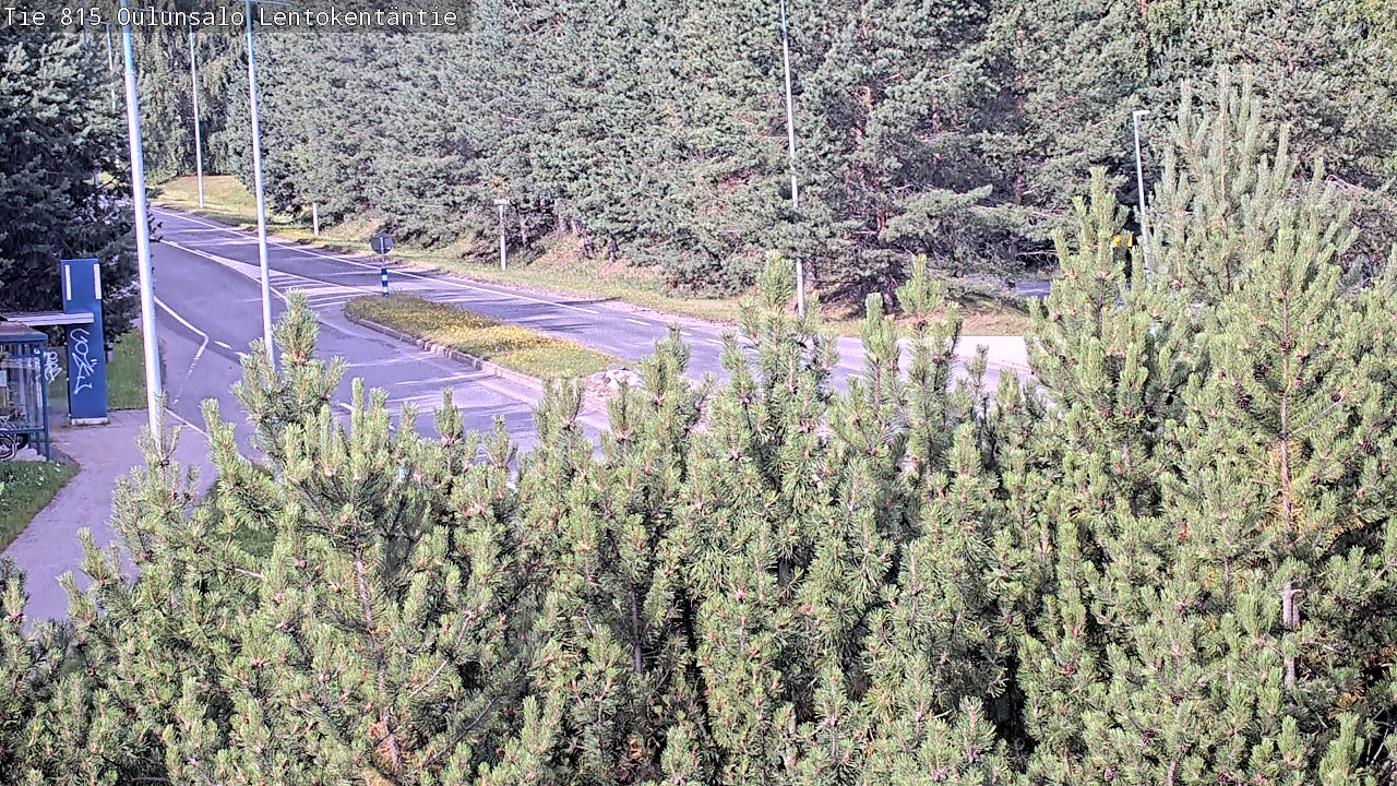 Weather Camera Image Road 816 Oulunsalo, Lentokentäntie, Oulu, Pohjois-Pohjanmaa