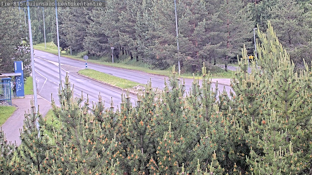 Kelikamerat Kuva Tie 816 Oulunsalo, Lentokentäntie, Oulu, Pohjois-Pohjanmaa