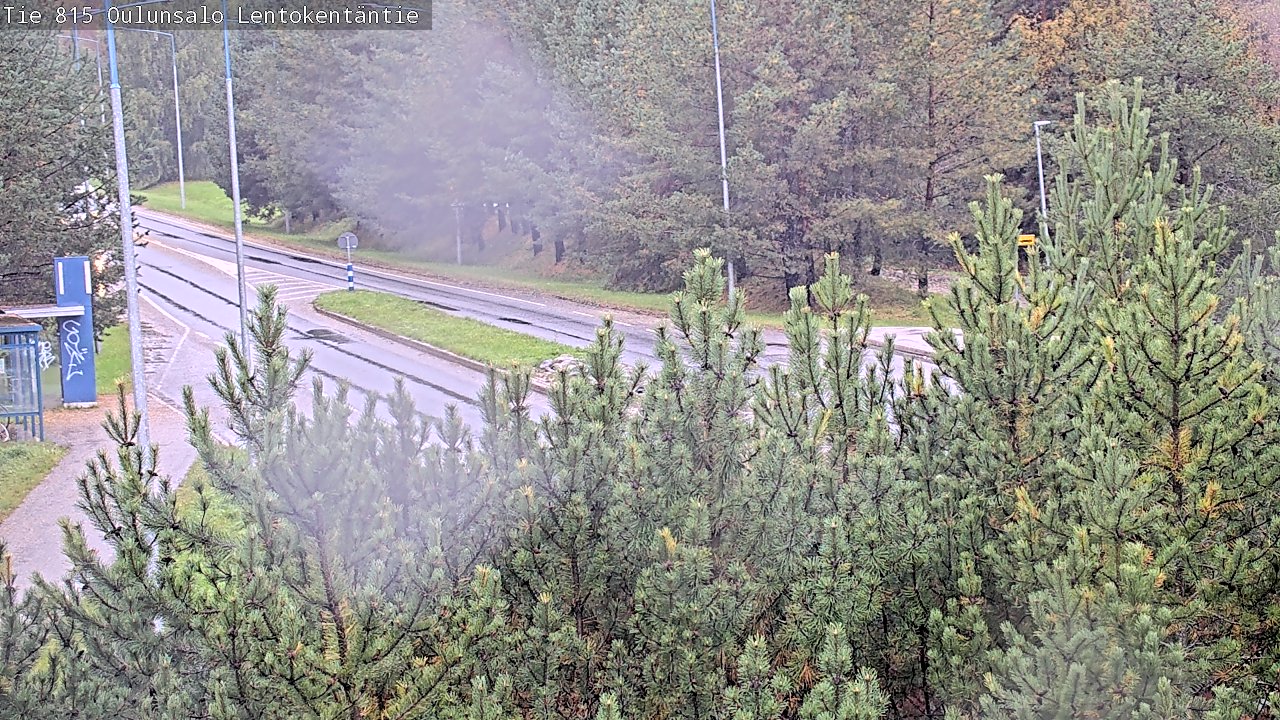 Weather Camera Image Road 816 Oulunsalo, Lentokentäntie, Oulu, Pohjois-Pohjanmaa