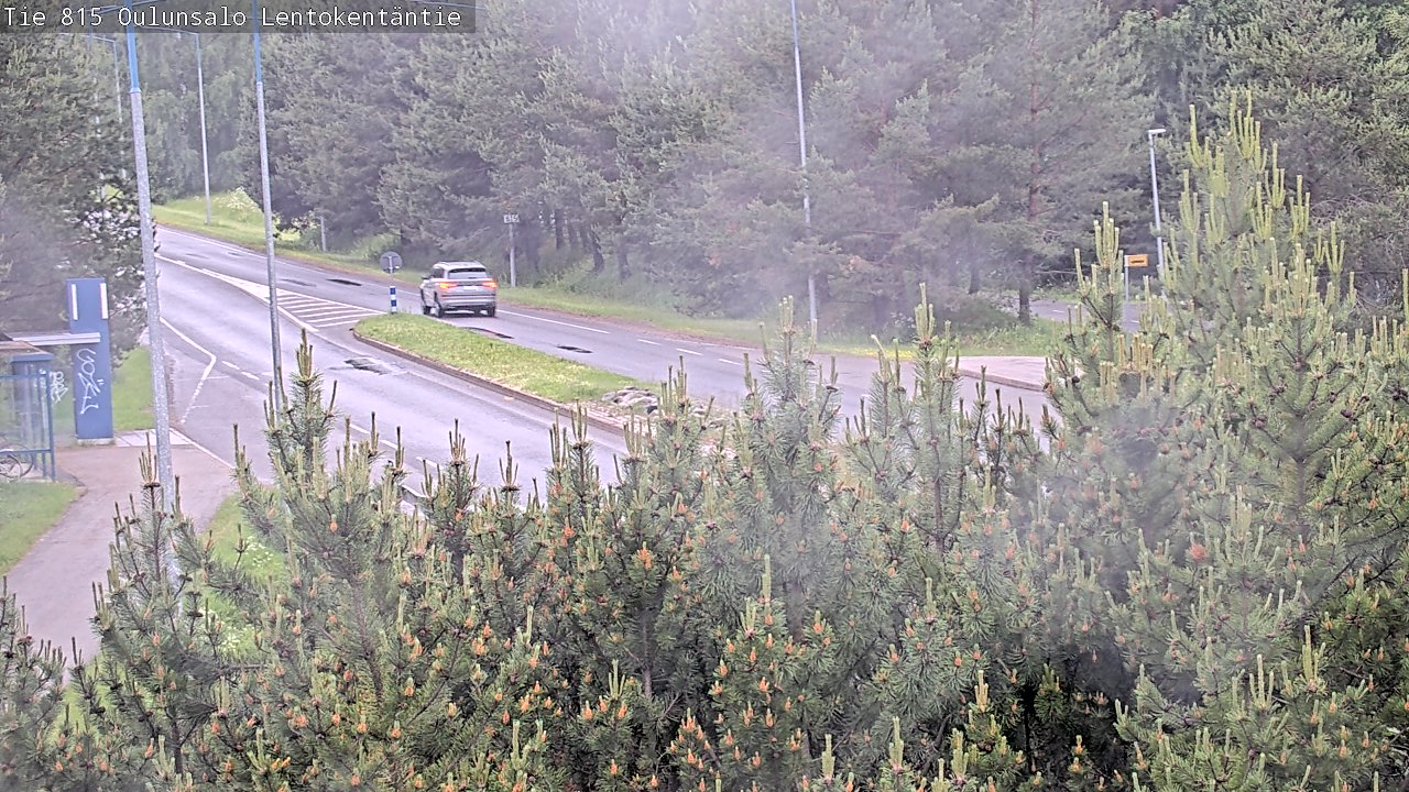 Kelikamerat Kuva Tie 816 Oulunsalo, Lentokentäntie, Oulu, Pohjois-Pohjanmaa