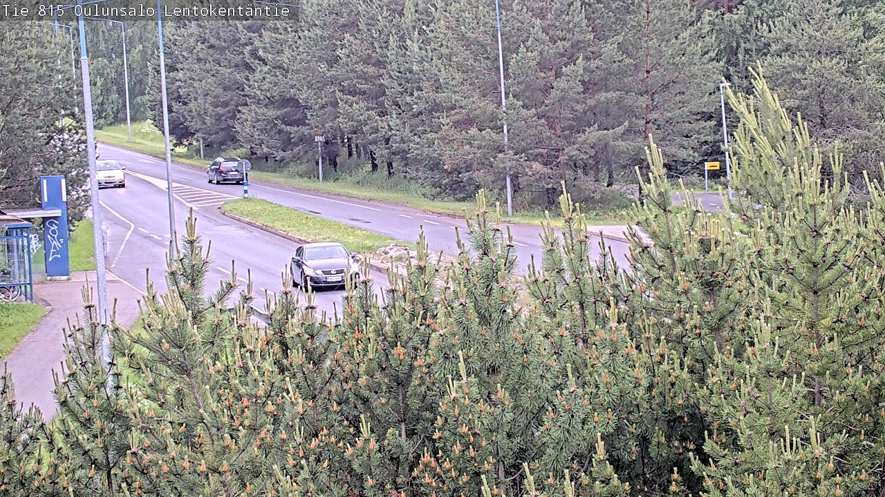 Kelikamerat Kuva Tie 816 Oulunsalo, Lentokentäntie, Oulu, Pohjois-Pohjanmaa