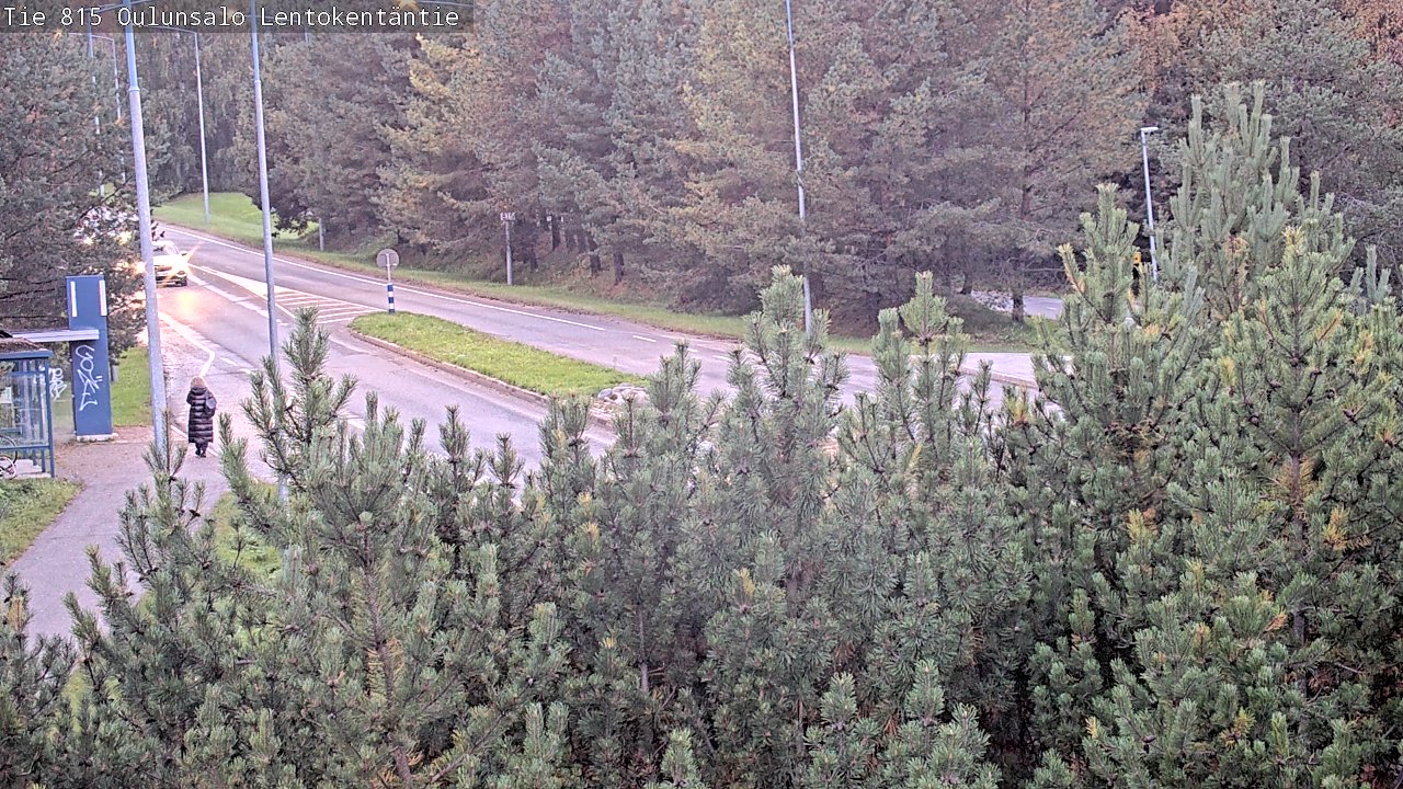 Kelikamerat Kuva Tie 816 Oulunsalo, Lentokentäntie, Oulu, Pohjois-Pohjanmaa