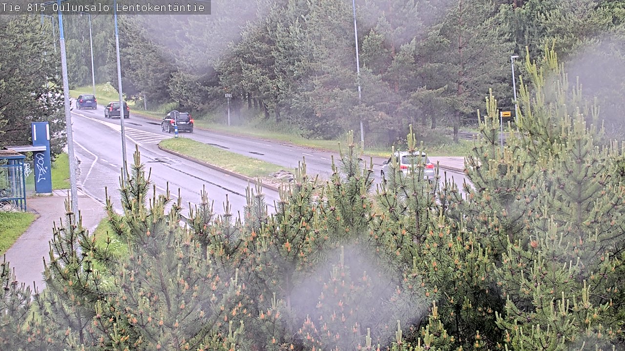 Kelikamerat Kuva Tie 816 Oulunsalo, Lentokentäntie, Oulu, Pohjois-Pohjanmaa