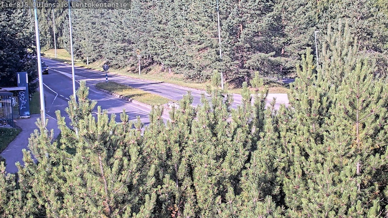 Kelikamerat Kuva Tie 816 Oulunsalo, Lentokentäntie, Oulu, Pohjois-Pohjanmaa