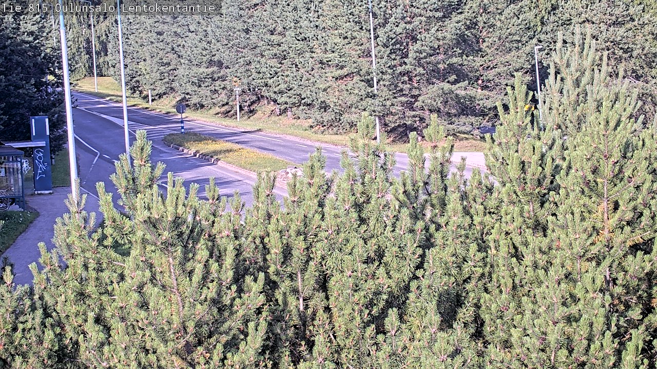 Weather Camera Image Road 816 Oulunsalo, Lentokentäntie, Oulu, Pohjois-Pohjanmaa