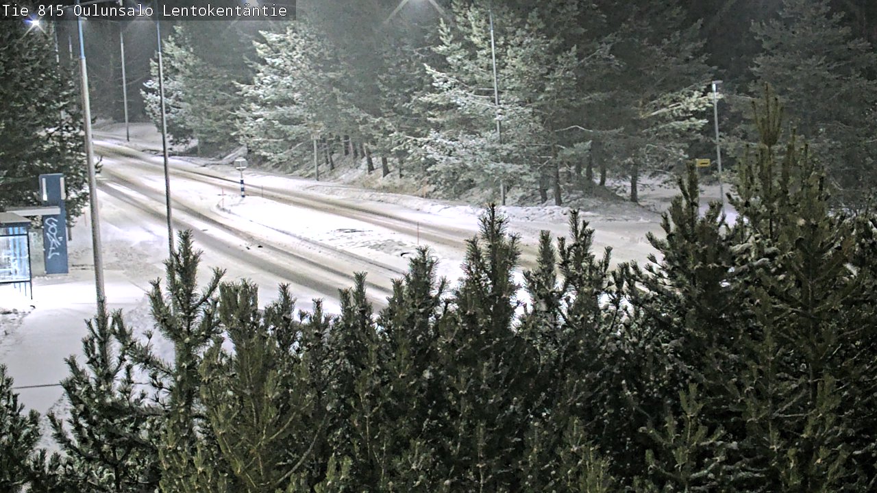 Kelikamerat Kuva Tie 816 Oulunsalo, Lentokentäntie, Oulu, Pohjois-Pohjanmaa