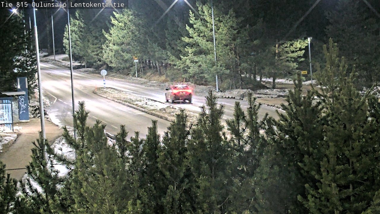 Kelikamerat Kuva Tie 816 Oulunsalo, Lentokentäntie, Oulu, Pohjois-Pohjanmaa