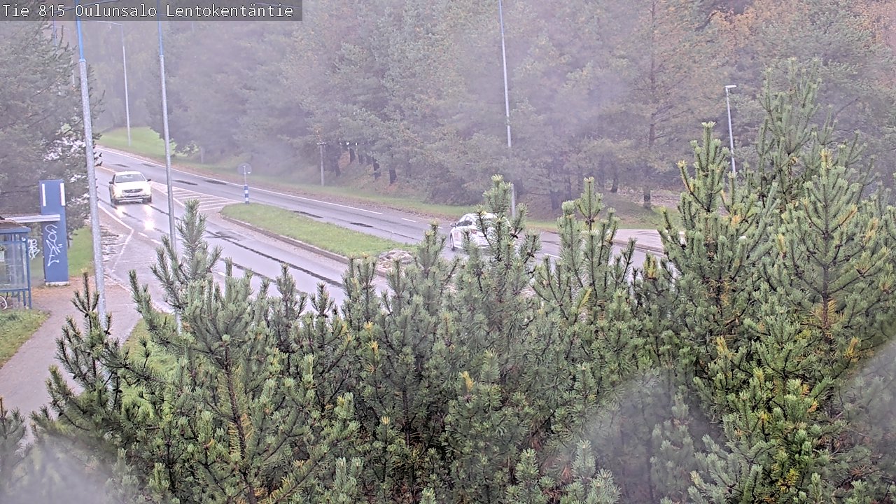 Weather Camera Image Road 816 Oulunsalo, Lentokentäntie, Oulu, Pohjois-Pohjanmaa
