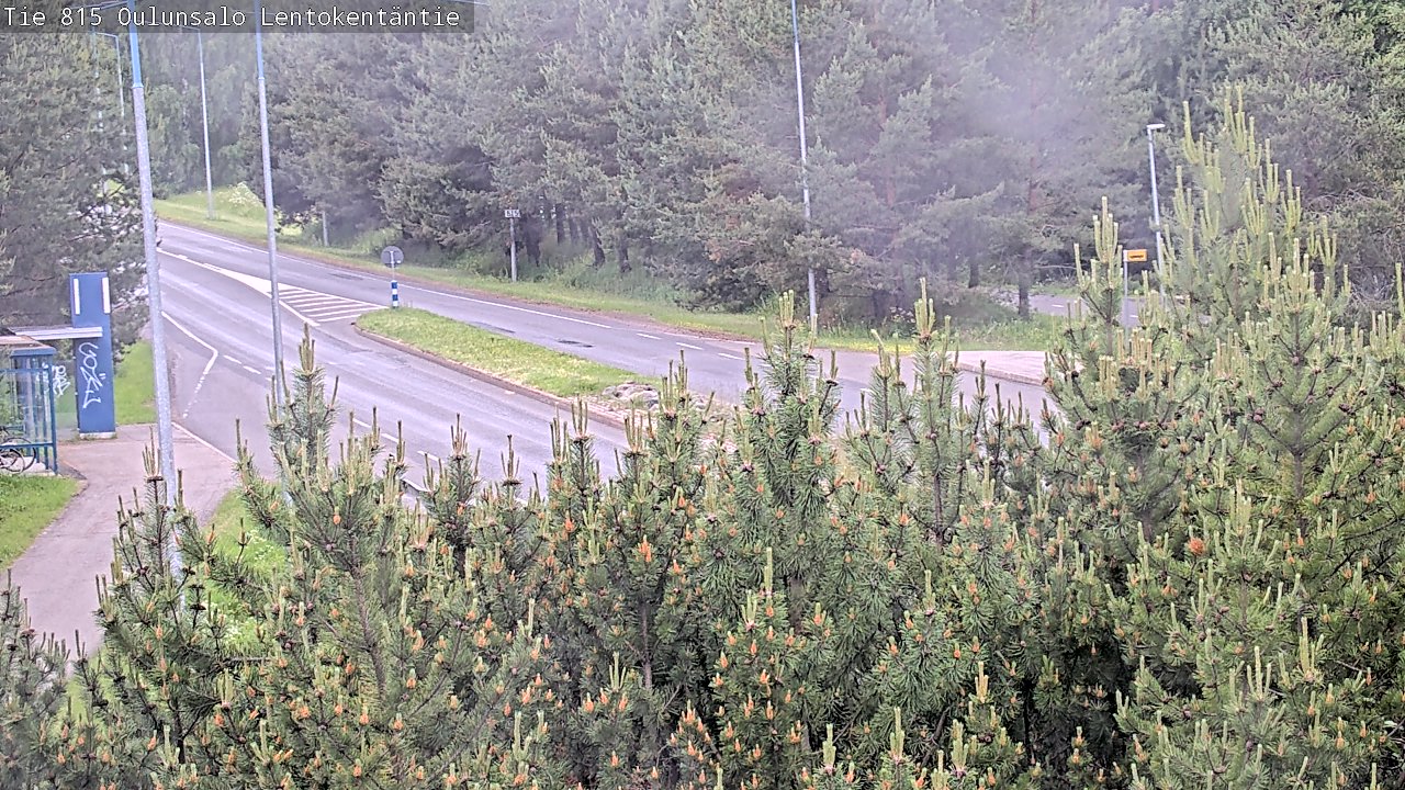 Kelikamerat Kuva Tie 816 Oulunsalo, Lentokentäntie, Oulu, Pohjois-Pohjanmaa